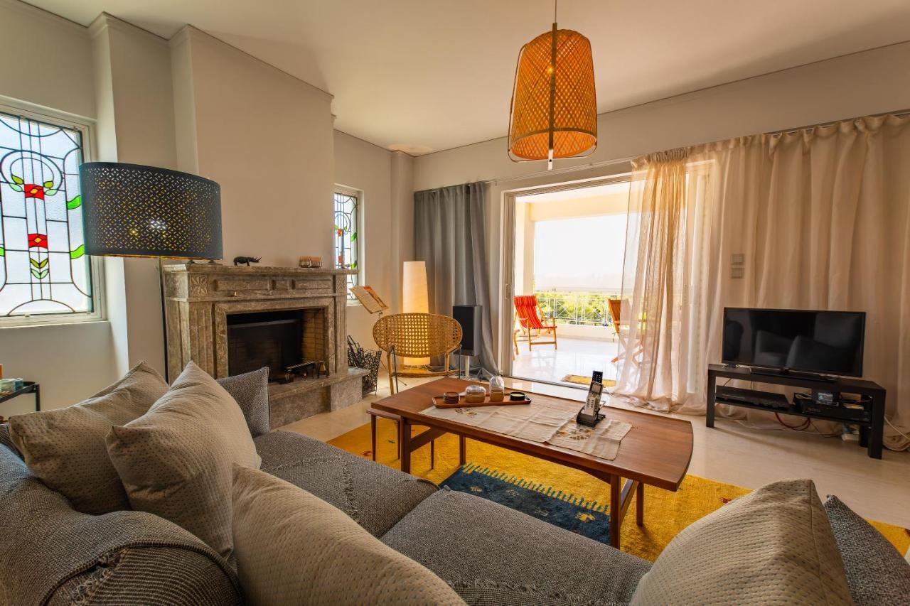 Spacious Apartment In Kavouri Atenas Exterior foto