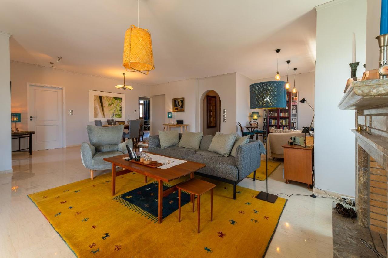 Spacious Apartment In Kavouri Atenas Exterior foto